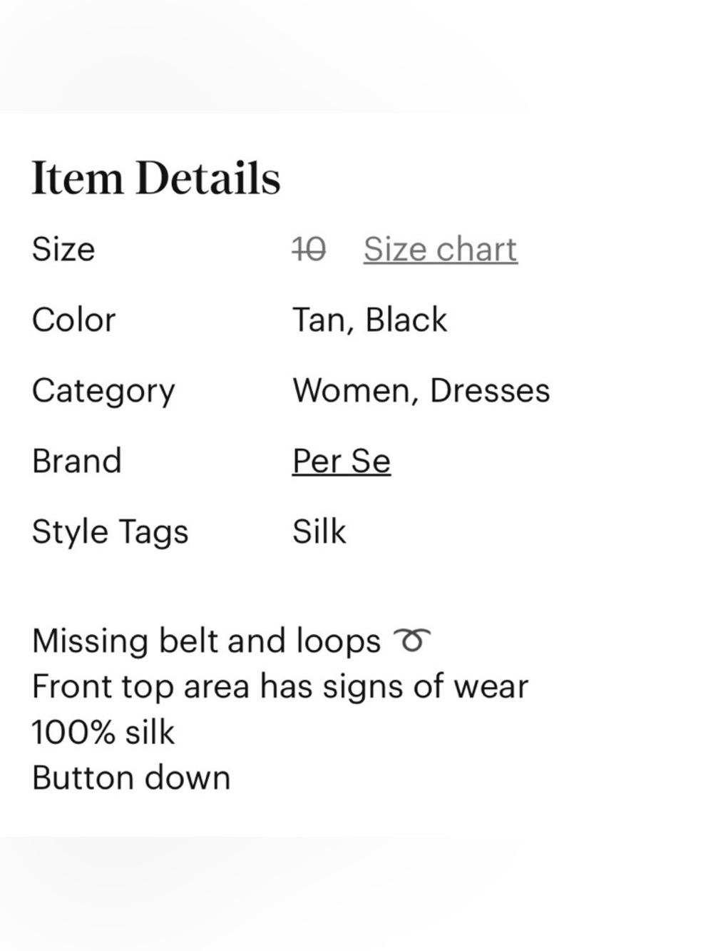 PER SE by CARLISLE Collared Sleeveless Animal-Print Shirt Dress in Black and Tan - Picture 11 of 12
